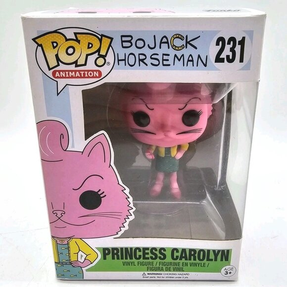Funko Pop Animation Figure Bo Jack Horseman Princess Carolyn #231 New In Box - Picture 1 of 9